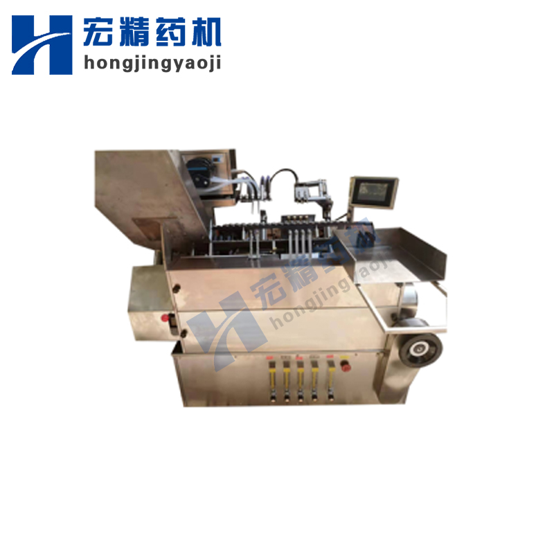安（ān）瓿瓶有機溶液專用灌裝封口機